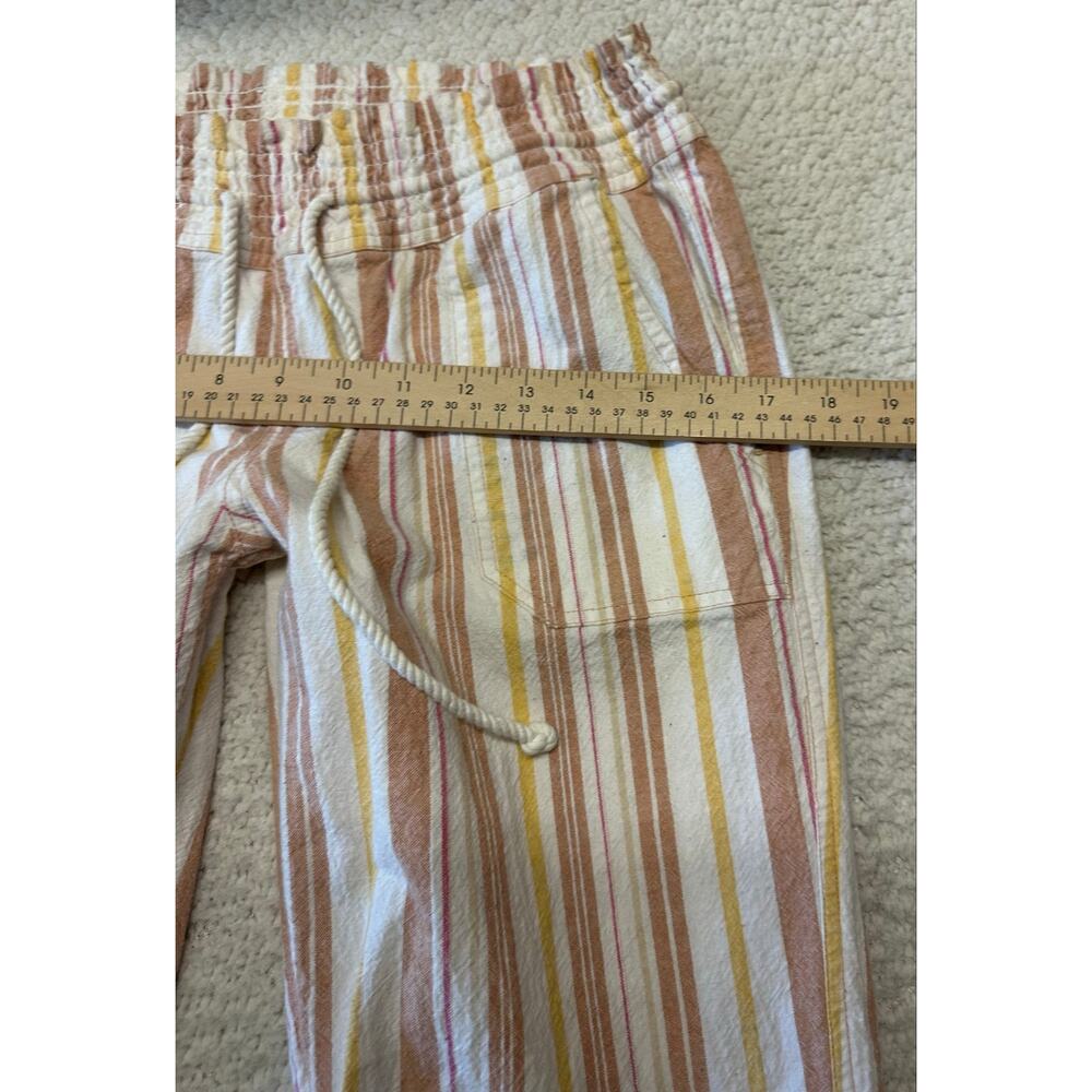 Roxy Womens Oceanside Yarn Dye Pants Medium - Picture 4 of 11